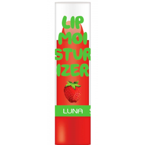 LUNA LIP MOISTURIZER STRAWBERRY FLAVOR 3.5 GM